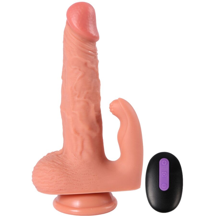 Shequ-Hayden Dildo con stimolatore clitorideo, Vibrazione · Vibratori (imaginea 8)