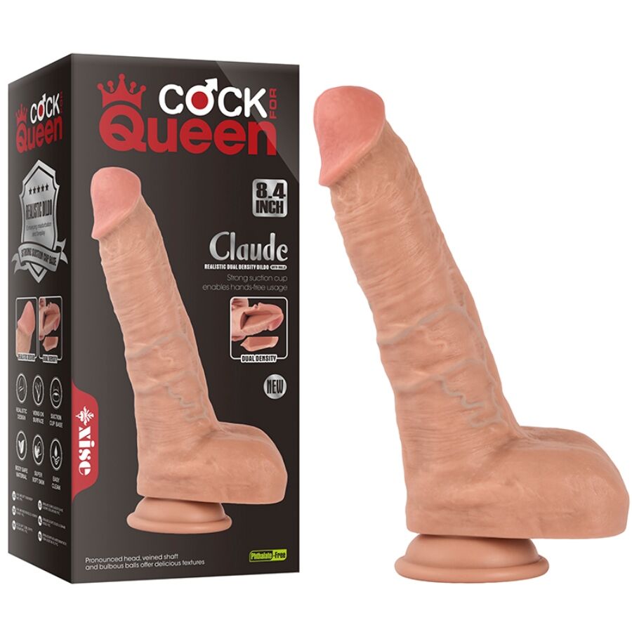 Xise-Dildo Realist Claude con Doppia Densità 16,5 cm · Dildo & Stimolatori (imaginea 4)