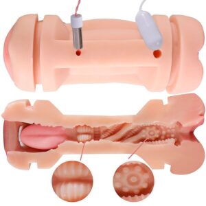 Shequ-Kay Masturbatore Doppia Bocca e Vagina con Vibrazione TPE 13 Shequ-Kay Masturbatore Doppia Bocca e Vagina con Vibrazione TPE · Masturbatori (immagine 3)
