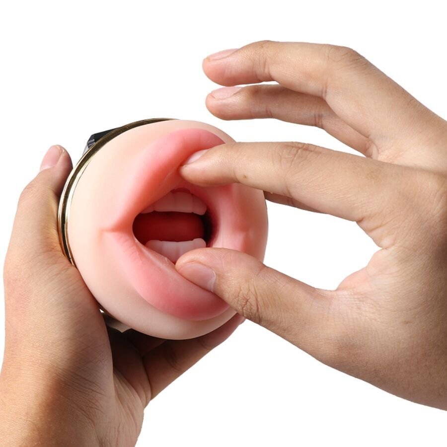Shequ-Kay Masturbatore Doppia Bocca e Vagina con Vibrazione TPE 2 Shequ-Kay Masturbatore Doppia Bocca e Vagina con Vibrazione TPE · Masturbatori (immagine 2)