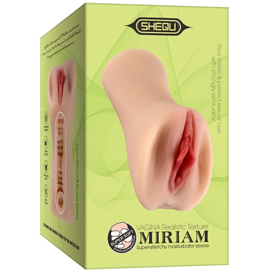 Shequ-Masturbatore Vagina Miriam di Silicone · Masturbatori (imaginea 4)