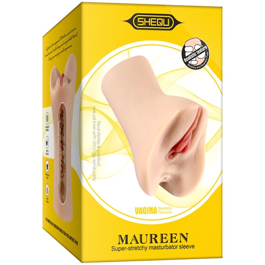 Shequ-Masturbatore Vaginale Maureen di Silicone · Masturbatori (immagine 4)