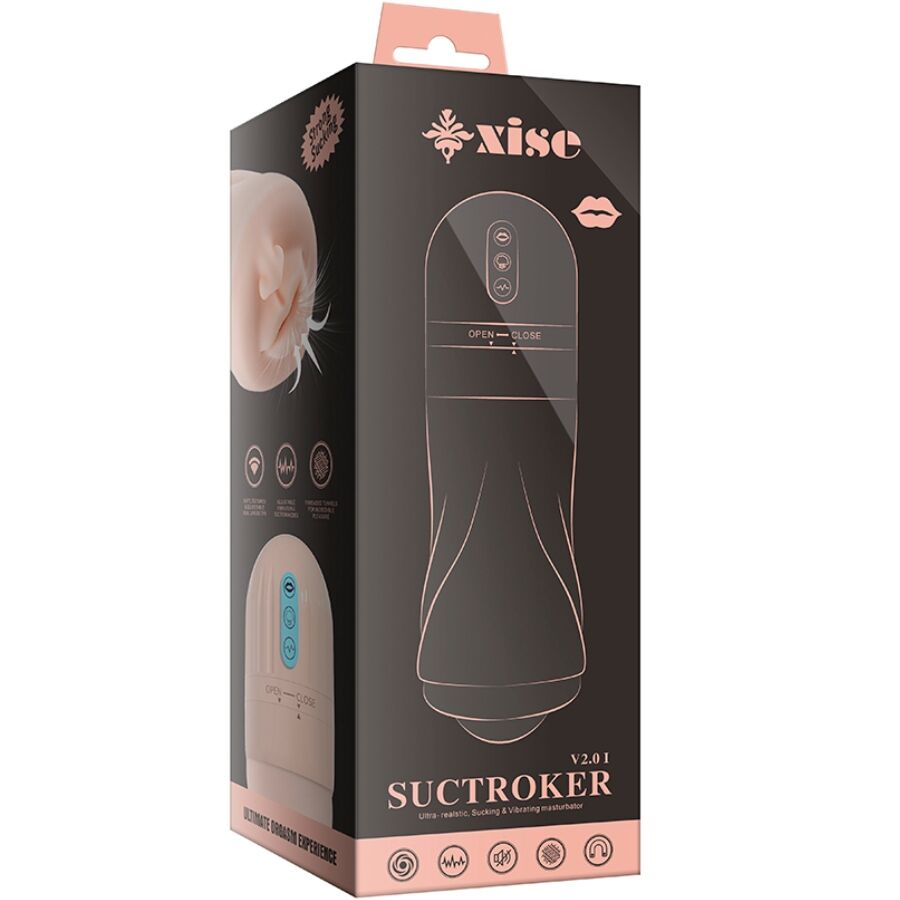 Xise-Masturbatore Orale Suctroker V2.0 con Vibrazioni · Masturbatori (imaginea 9)