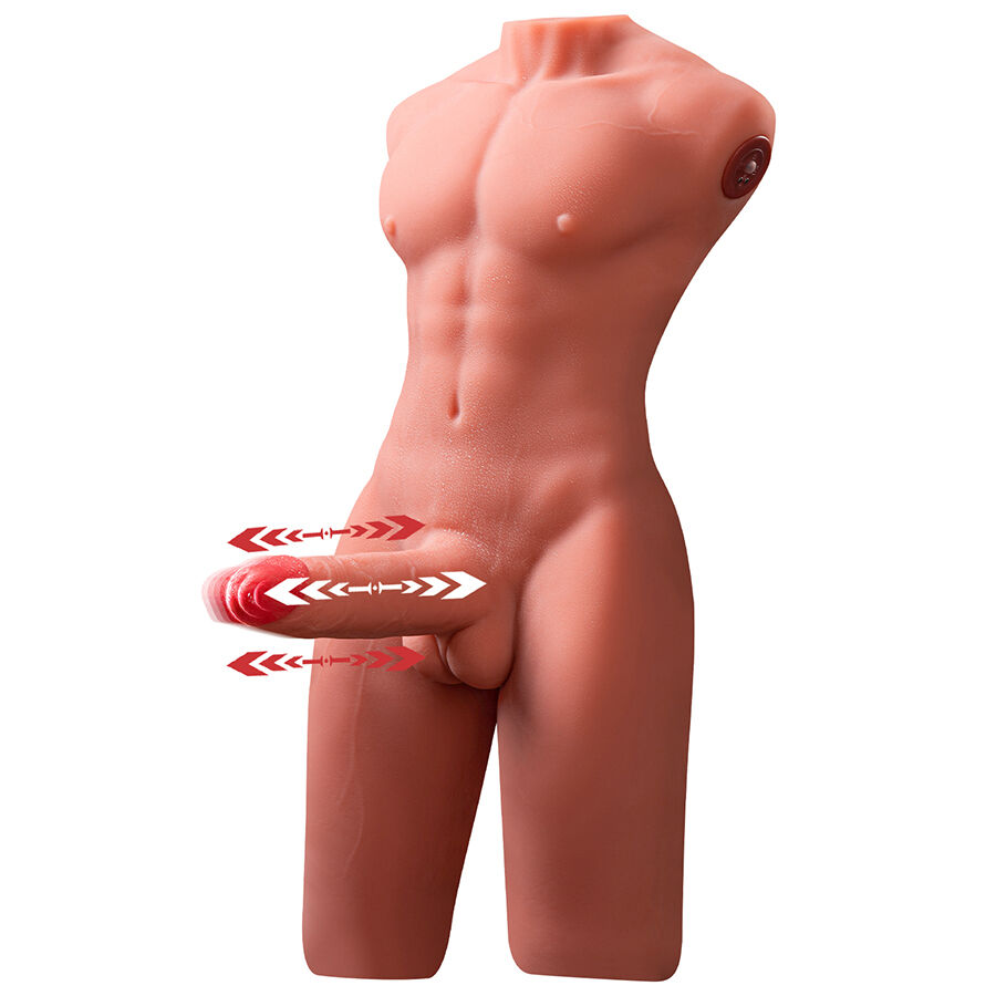Xise-Torso Maschio Realistico Jason con Impulsi 55 cm 3 Xise-Torso Maschio Realistico Jason con Impulsi 55 cm · Bambole & Gonfiabili (imaginea 3)