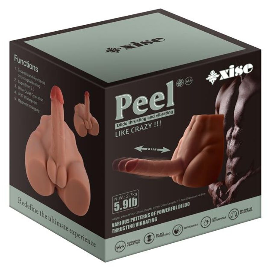 Xise-Masturbatore Anale Peel con Dildo Realista Posizione Frontale · Vibratori (imaginea 12)