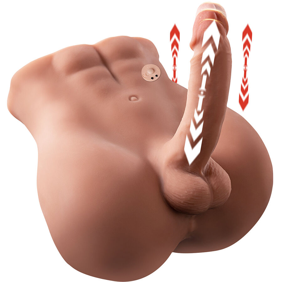 Xise-Masturbatore Anale Bertlett con Dildo Realistico e Spingere · Vibratori