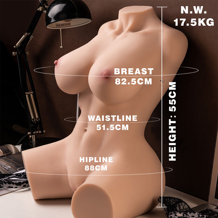 Xise-Torso femminile realistico Muriel con spinta 55 cm TPE · Bambole & Gonfiabili (immagine 4)