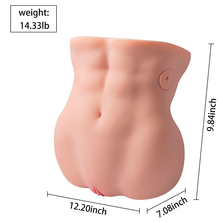 Xise-Masturbatore Vaginale Lydia con Spingere 25 cm TPE 4 Xise-Masturbatore Vaginale Lydia con Spingere 25 cm TPE · Masturbatori (imaginea 4)