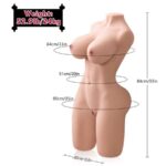 Xise-Torso realistico di Erica con penetrazione e vibrazioni · Bambole & Gonfiabili