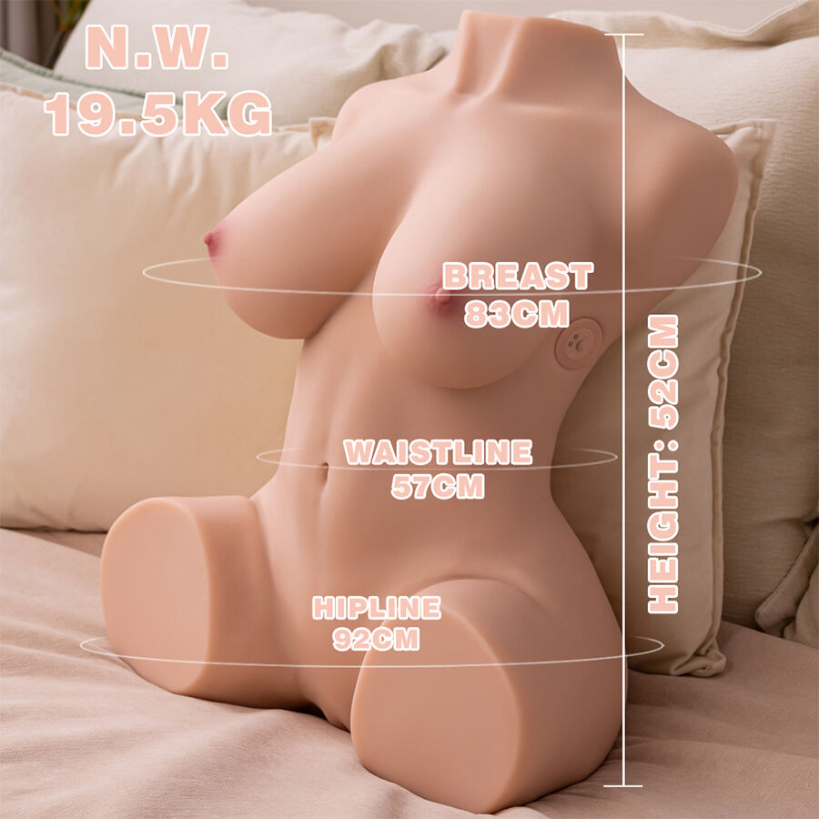 Xise-Torso Femminile Realistico Dania con Vibrazioni 52 cm TPE · Bambole & Gonfiabili (imaginea 12)