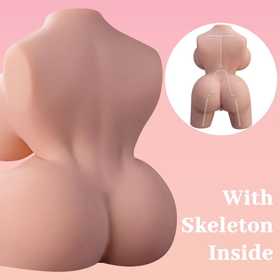 Xise-Torso Femminile Realista Frieda con Vibrazioni 36 cm TPE · Bambole & Gonfiabili (imaginea 4)
