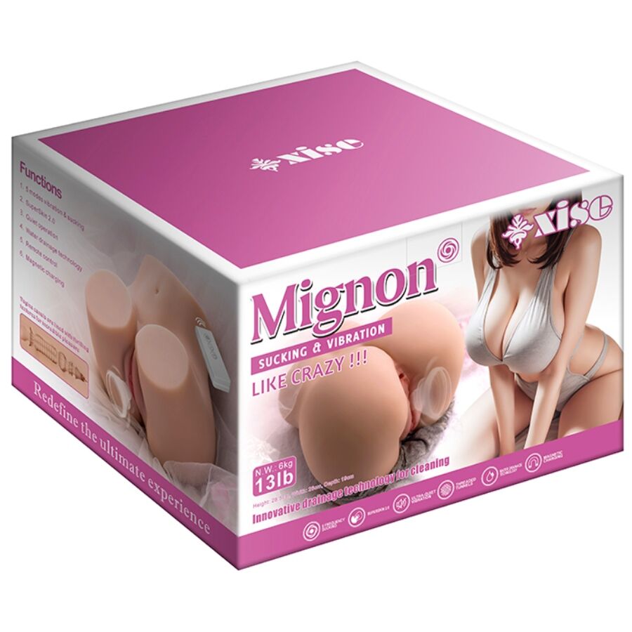 Xise-Masturbatore Vagina Mignon con Vibrazioni e Suzione 8 Xise-Masturbatore Vagina Mignon con Vibrazioni e Suzione · Masturbatori (imaginea 8)