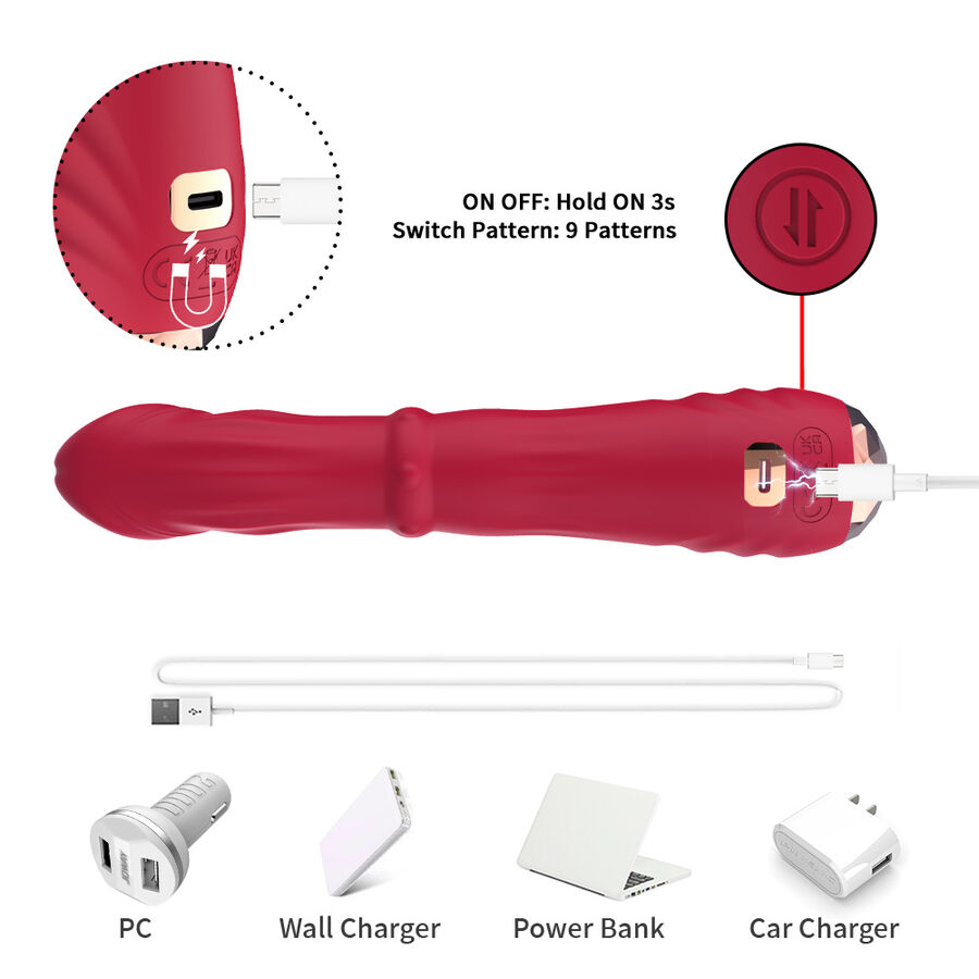 Armony Vibrators-Stimolatore Punto a Termo-regolabile Vibratore · Vibratori (imaginea 5)