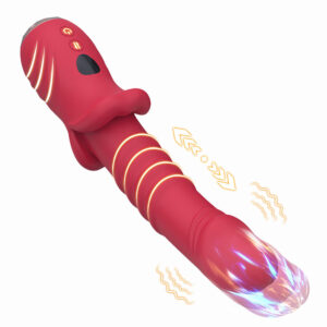 Armony Vibrators-Point a Vibrator Dildo Stimolatore Rosso-Silicone · Vibratori (imaginea 2)