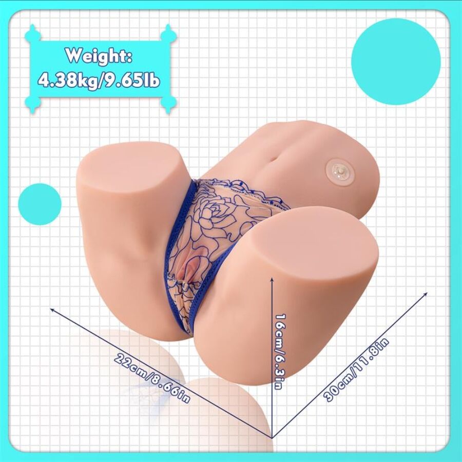 Xise-Masturbatore Realistico Maya Vagina e Ano con Vibrazioni 2 Xise-Masturbatore Realistico Maya Vagina e Ano con Vibrazioni · Masturbatori (imaginea 2)