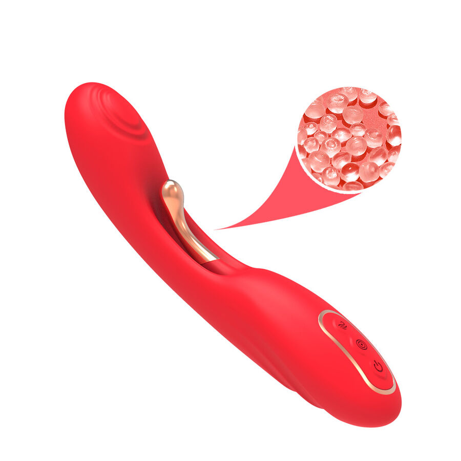 Armony Vibrators-Vibratore a lingua oscillante Rosso-Silicone, 7 · Vibratori (imaginea 7)