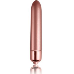 Rocks-off-Vibrator Tipo Bullet Toccare Velluto Rose Bloom 10
