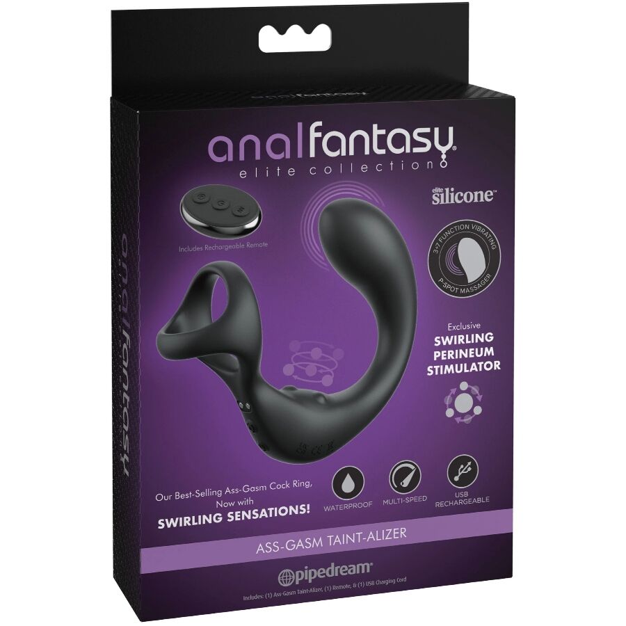 Anal Fantasy Elite Collection-Massaggio Anale Vibratore — PIPEDREAMS · Giocattoli anali (imaginea 5)