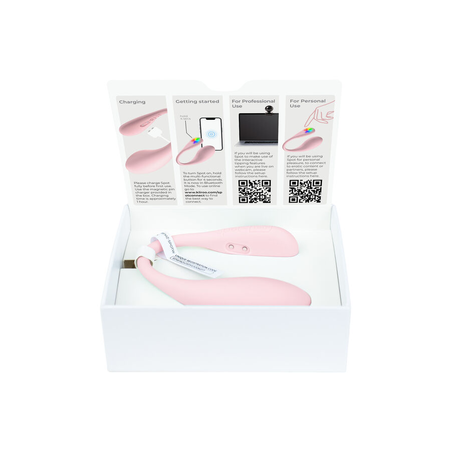 Kiiroo-Spot Kiss Me Vibrator U-shaped Rosa-Waterproof 3 Kiiroo-Spot Kiss Me Vibrator U-shaped Rosa-Waterproof · Vibratori (imaginea 3)