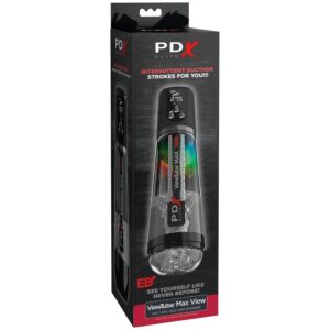 Pdx Elite-Viewtube Max View Masturbatore Automatico Trasparente — PIPEDREAMS · Masturbatori (immagine 5)