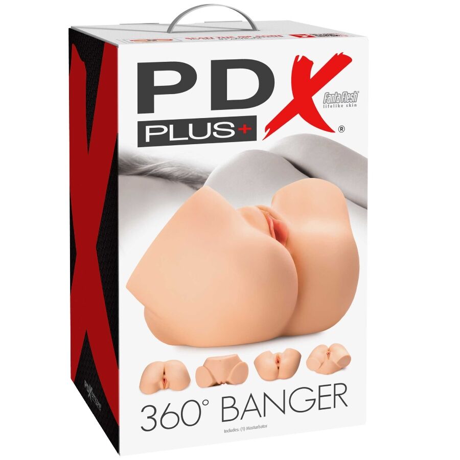 Pdx Plus+-Pdx Plus - 360 Banger Masturbatore Realista Anale — PIPEDREAMS · Bambole & Gonfiabili (immagine 7)