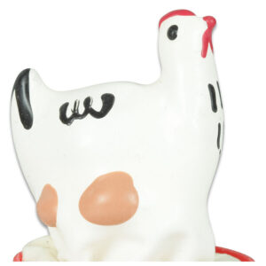 Condomerie-Preservativo Dipinto Manuale Novelty Chicken White-Latex