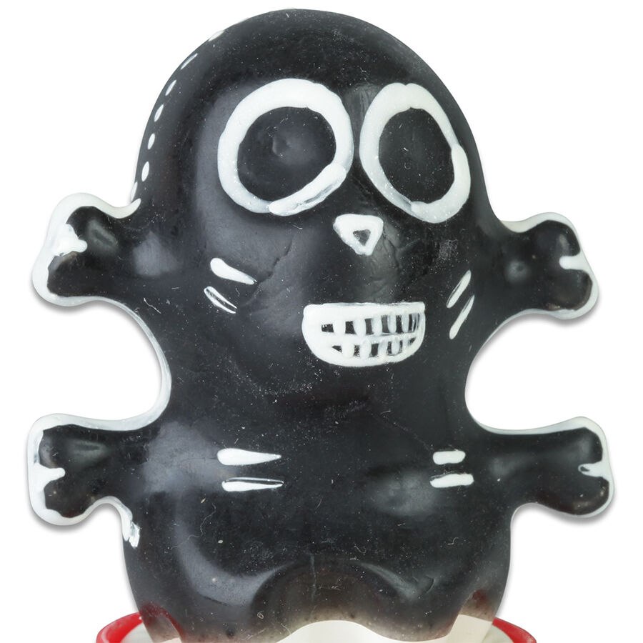 Condomerie-Preservativo Dipinto Manuale Teschio Nero Modello 1-Latex 1 Condomerie-Preservativo Dipinto Manuale Teschio Nero Modello 1-Latex · Preservativi divertenti
