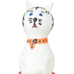 Condomerie-Preservativo Dipinto Manuale Gatto Bianca-Latex · Preservativi divertenti