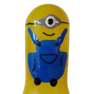 Condomerie-Preservativo dipinto manuale Cyclope-Latex