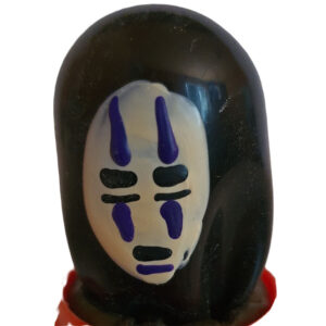 Condomerie-Preservativo Dipinto Manuale 'mask Ghost' Nero-Latex
