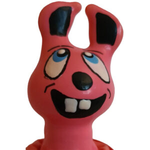 Condomerie-Preservativo Dipinto Manuale Laughing Pink Hare-Latex