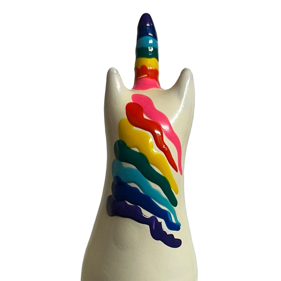 Condomerie-Preservativo dipinto a mano Unicorno Arcobaleno-Lattice 2 Condomerie-Preservativo dipinto a mano Unicorno Arcobaleno-Lattice · Preservativi divertenti (imaginea 2)