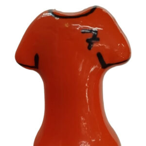 Condomerie-Preservativo Dipinto Manuale Orange Shirt-Latex