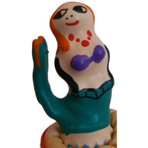 Condomerie-Preservativo dipinto a mano Mermaid