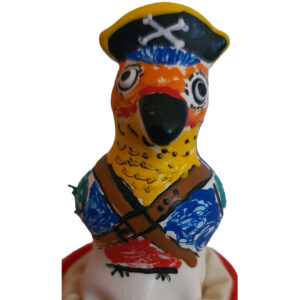 Condomerie-Captain Parrot Preservativo Dipinto Manuale