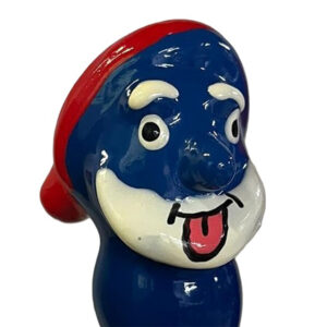 Condomerie-Preservativo Dipinto Manuale Blue Grandpa-Latex