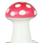 Condomerie-Preservativo Dipinto Manuale Modello Fungo 2-Latex · Preservativi divertenti