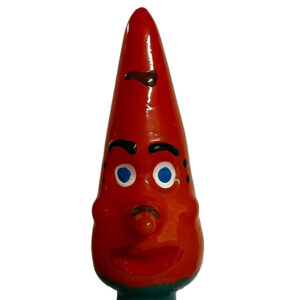 Condomerie-Preservativo dipinto manuale inedito Carota Xl-Latex