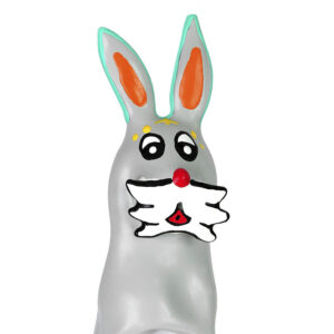 Condomerie-Preservativo Dipinto Manuale Bunny Xl-Latex