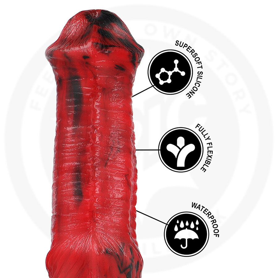 Epic-Dildo Vulcano il Drago della Notte-Silicone · Dildo & Stimolatori (immagine 7)