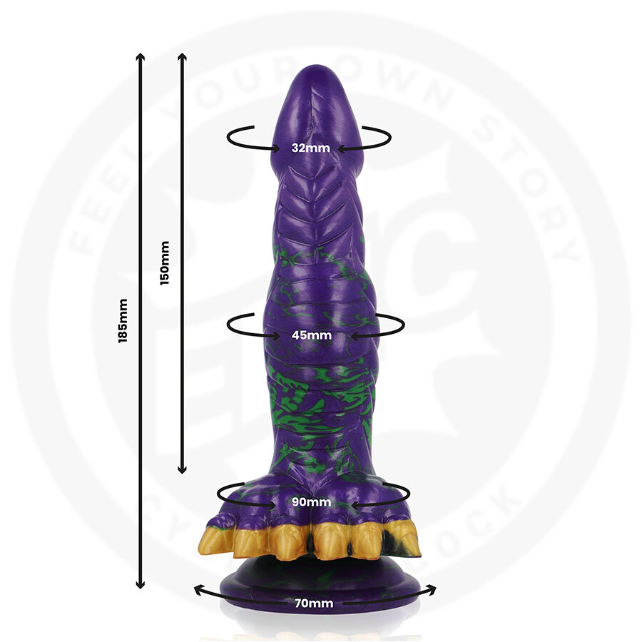 Epic-Dildo Crocotta Mystic Aurora-Silicone · Dildo & Stimolatori (imaginea 4)