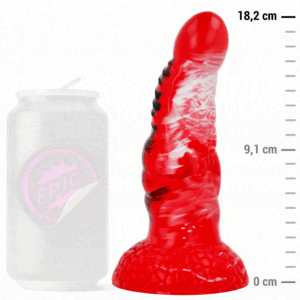 Epic-Dildo Agnis Crimson Fire-Silicone · Dildo & Stimolatori (immagine 3)