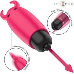 Intense Fun Toys-Scarlet Mini-bullet con Vibrazioni Demone Rosso 9.3 cm 10 Intense Fun Toys-Scarlet Mini-bullet con Vibrazioni Demone Rosso 9.3 cm · Vibratori (imaginea 3)