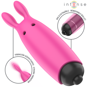 Intense Fun Toys-Hopper Pink Mini Bullet Vibrante 8.3 X 2.4 cm 10 Intense Fun Toys-Hopper Pink Mini Bullet Vibrante 8.3 X 2.4 cm · Vibratori (imaginea 3)