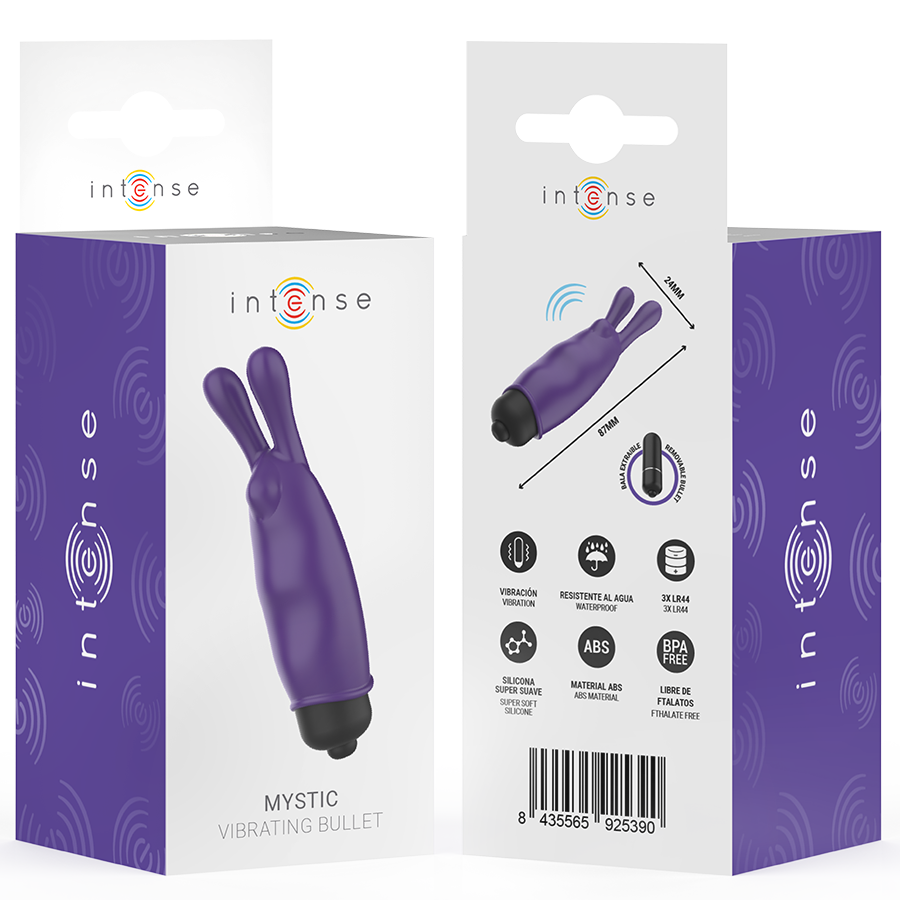 Intense Fun Toys-Mystic Purple Mini Bullet Vibrator 8.7 X 2.4 cm 6 Intense Fun Toys-Mystic Purple Mini Bullet Vibrator 8.7 X 2.4 cm · Vibratori (imaginea 6)
