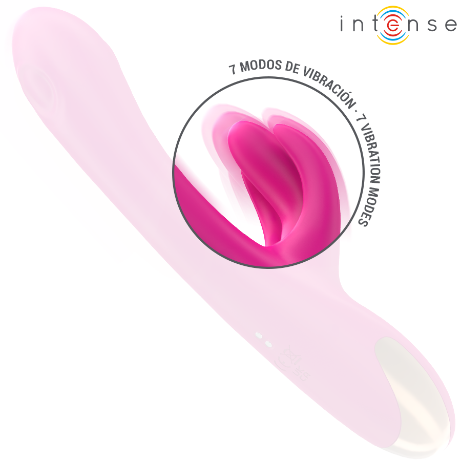 Intense High Tech-Britney Vibratore Rabbit Multifunzione 23 cm · Vibratori (immagine 4)