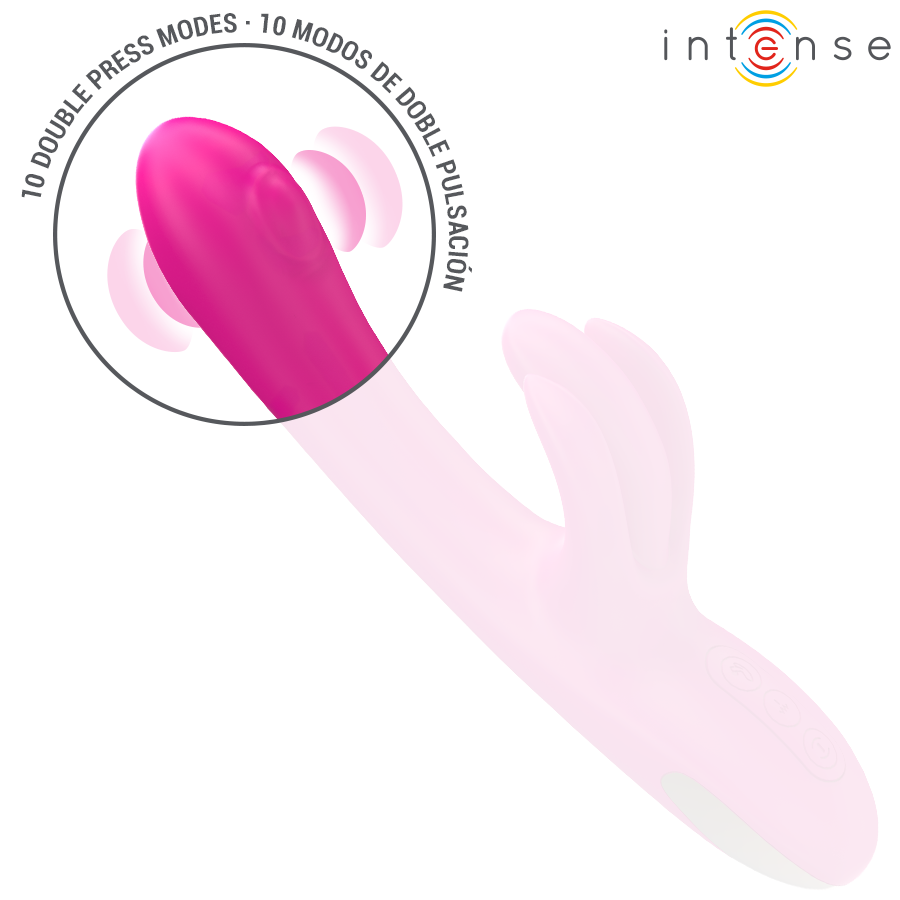 Intense High Tech-Britney Vibratore Rabbit Multifunzione 23 cm · Vibratori (immagine 6)