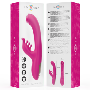Intense High Tech-Christina Multifunzione Rabbit Vibrator 22.5 cm · Vibratori (imaginea 8)