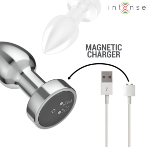 Intense-Plug anale in metallo con 10 Vibrazioni e Telecomando · Giocattoli anali (immagine 6)