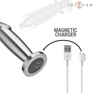 Intense-Plug anale in metallo con Telecomando e 10 Vibrazioni · Giocattoli anali (immagine 14)
